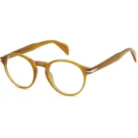David Beckham Lunettes de Vue DB 1185 49/21/150 Yellow Acetate frames MAN DB 1185