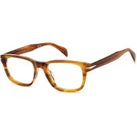 David Beckham Lunettes de Vue DB 7141/F 51/19/145 Brown horn Acetate frames MAN DB 7141/F