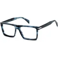 David Beckham Lunettes de Vue DB 7138 55/18/145 Blue horn Acetate frames MAN DB 7138