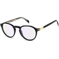 David Beckham Lunettes de Vue DB 1180 48/21/145 Black gold Acetate frames MAN DB 1180