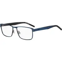 HUGO BOSS Lunettes de Vue Hugo HG 1343 56/17/145 Matte black blue Metal frames MAN HG 1343