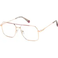 Polaroid Lunettes de Vue PLD D554 55/16/145 Gold pink Metal frames UNISEX PLD D554