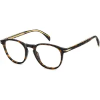 David Beckham Lunettes de Vue DB 1018 49/20/150 Matte havana Acetate frames MAN DB 1018