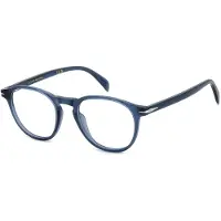 David Beckham Lunettes de Vue DB 1018 49/20/150 Matte blue Acetate frames MAN DB 1018