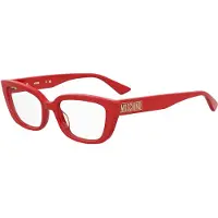 Moschino Lunettes de Vue MOS653 52/17/145 Red Acetate frames WOMAN MOS653