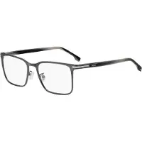 HUGO BOSS Lunettes de Vue BOSS 1757/G 57/19/150 Matte ruthenium black Metal frames MAN BOSS 1757/G