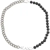 Karl kani Chaîne noir / argent