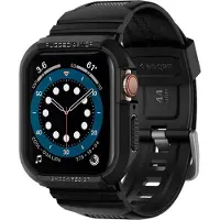 Spigen Coque Rugged Armor Pro Apple Watch 44 mm / 45 mm - Noir