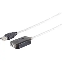 S-Impuls Rallonge USB 2.0 active (amplificateur de signal), 5m (NW 75604)