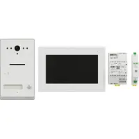 Ritto Ensemble vidéo pour maison individuelle blanche, AP - Ensemble de stations de porte avec vidéophones 1 RGE2092170