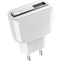 Cellularline USB Charger Kit 1A - Micro USB - Huawei, Xiaomi, Wiko, Asus and other smartphone
