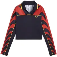 Puma T-shirt 'Road To Unity' bleu marine / jaune / rouge