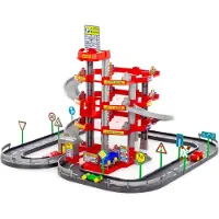 Wader Grand garage, Autopark 3, voitures, lavage de voitures, circuit de course, 4 niveaux
