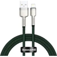 Baseus Câble Usb Do Lightning Cafule, 2.4A, 1M (Zielony)