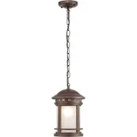 Maytoni Salamanca Suspension, lampe à suspendre E27 Marron IP44 Verre (E27)