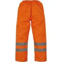 Yoko Surpantalon haute visibilit? imperm?able Hi Vis Orange - Yoko YHVS46 - Taille L