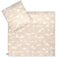 Julius Zöllner Organic, linge de lit, Jungle Dream (80 x 80 cm, 40 x 35 cm)