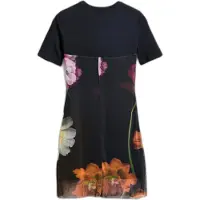 Desigual Robe courte HAMBURGO femmes - Noir - EU S