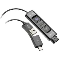 Poly Da85-m Usb To Quickdisconnect Usb-c Adapter Argenté