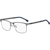 HUGO BOSS Lunettes de Vue BOSS 1802/F 55/17/145 Matte dark ruthenium blue Metal frames MAN BOSS 1802/F