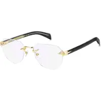 David Beckham Lunettes de Vue DB 7145 54/20/145 Gold black 2 Metal frames MAN DB 7145