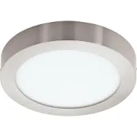 Eglo 96677 Fueva-C LED Luminaire apparent Connect 15,6W nickel blanc