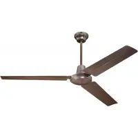WESTINGHOUSE Ventilateur de plafond Industrial marron, silencieux, 142 cm - , Industrial, Brun / rouille, Salon / séjour, Métal, Moderne