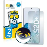 BROTECT Full-Cover Protection Mat (Samsung Galaxy S20 5G), Téléphone portable : film de protection, Gris