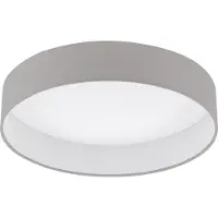 Eglo Plafonnier LED Ø 40,5cm taupe blanc Palomaro 1