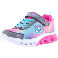 SKECHERS Baskets 'Flutter Heart Lights' rose foncé