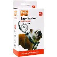 Karlie Easy Walker - Harnais pour chien - XL - Nylon - Noir - diam.52-84 cm