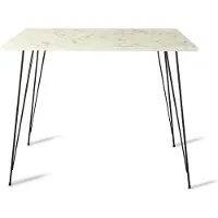 Skye Decor , Sandalf Square - Marmo, tables, noir, 90 x 75 x 90 cm