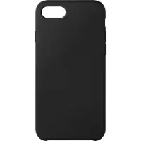 Avizar Coque iPhone SE 2022 / 2020 et 8 / 7 Souple Soft Touch Anti-rayures Noir