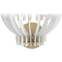 Opviq , 209- 209FLH, blanc, appliques murales, 19x32x22 cm, lustres