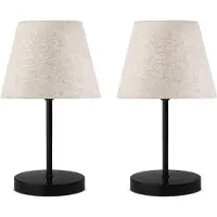 Opviq , AYD - 2570, lampes de table, crème, PVC, 22 x 22 x 36 cm