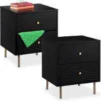 Relaxdays Table-de-nuit (45 x 40 x 52 cm)