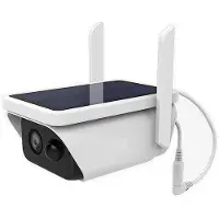 Eurowebbiz Camera de surveillance Wifi et IP Waterproof à vision de nuit avec pa