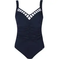Sunflair Maillot de bain bleu foncé / blanc
