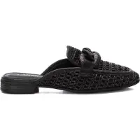Carmela pour femme. 16231105-NEGRO Sabots 162311 noir (37), Plat, Aucun, Casuel