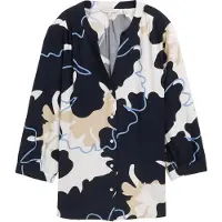 Tom Tailor 1045237 3/4 Sleeve Blouse Bleu 36 Femme