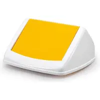 Durable Couvercle poubelle DURABIN 40L rectangulaire, Jaune, 1801574013