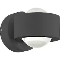 Eglo Applique murale LED Ono 2 Up - Down noir