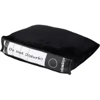 Relaxdays Coussin bureau de travail, en peluche (28 x 31 cm)