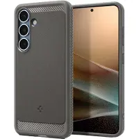 Spigen Coque Rugged Armor MagSafe pour Samsung Galaxy S25 - Marble Gray