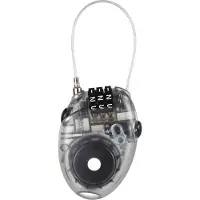 Lifeventure Mini Cable Lock Padlock Gris