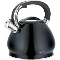 King Hoff KITCHEN WITH WHISTLE 3,4L KH-1221, Bouilloire électrique, Noir