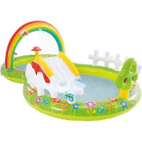 Intex Garden Play Center With Slide Pool Multicolore 290 x 180 x 104 cm