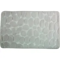 MSV Tapis de bain Microfibre PEBBLE 50x80cm Beige