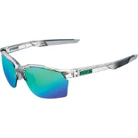 100% Sportcoupe Mirrored Sunglasses Vert,Bleu Green Multilayer Mirror/CAT3