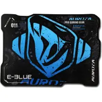 E Blue Tapis de souris Auroza M (365x265) pour jeux vidéo Noir, Tapis de souris, Bleu, Noir